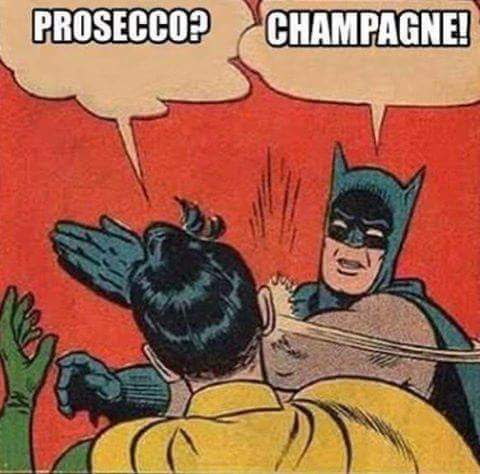 champagner oder Prosecco